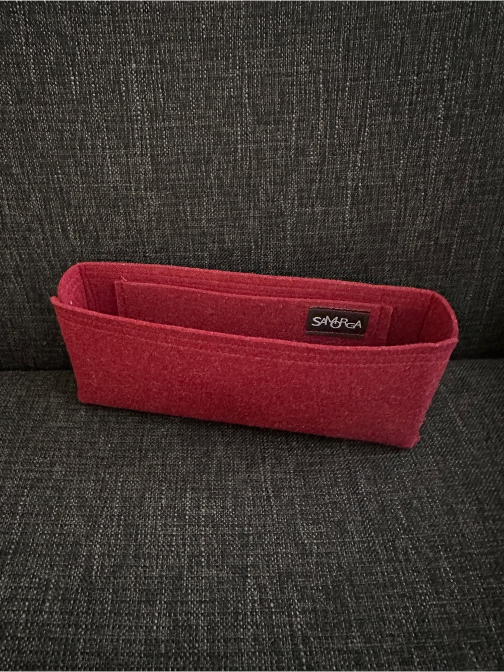 SAMORGA Felt Purse Organizer - Chanel Small Classic Flap F-Type Insert